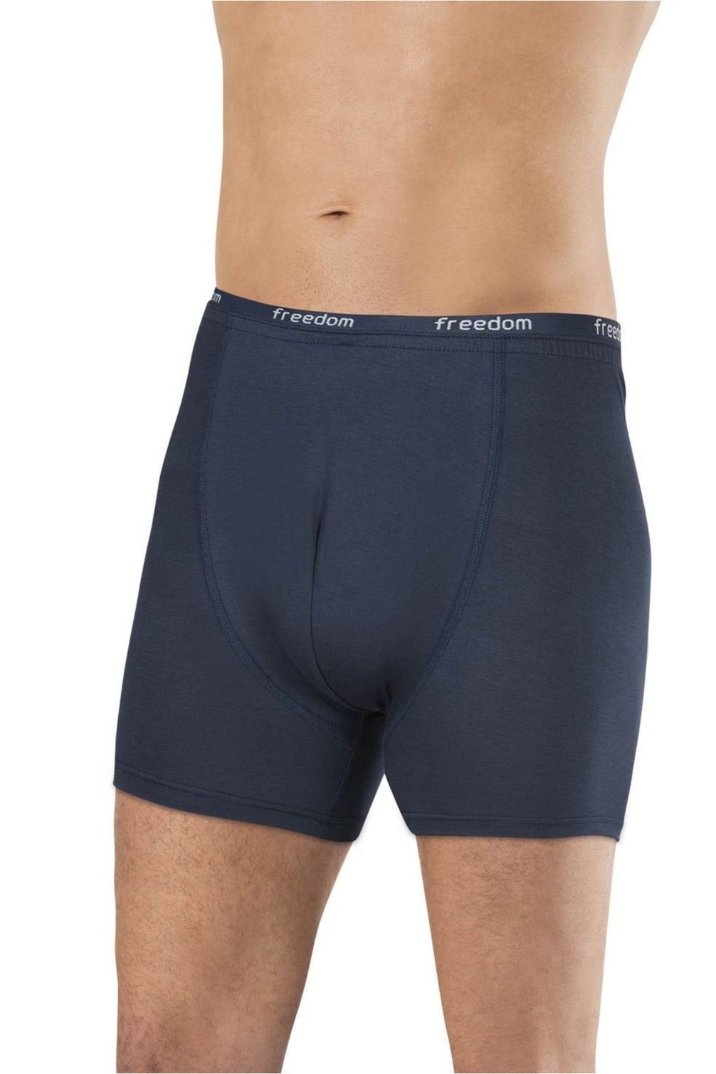 Anıt Erkek Bambu Boxer Freedom Yazılı Lastikli