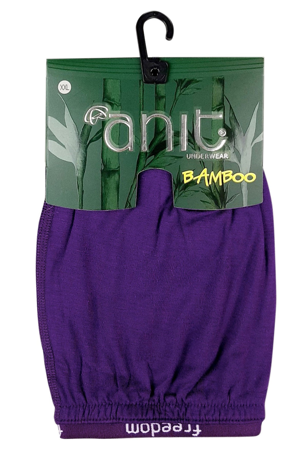 Anıt Erkek Bambu Boxer Freedom Yazılı Lastikli