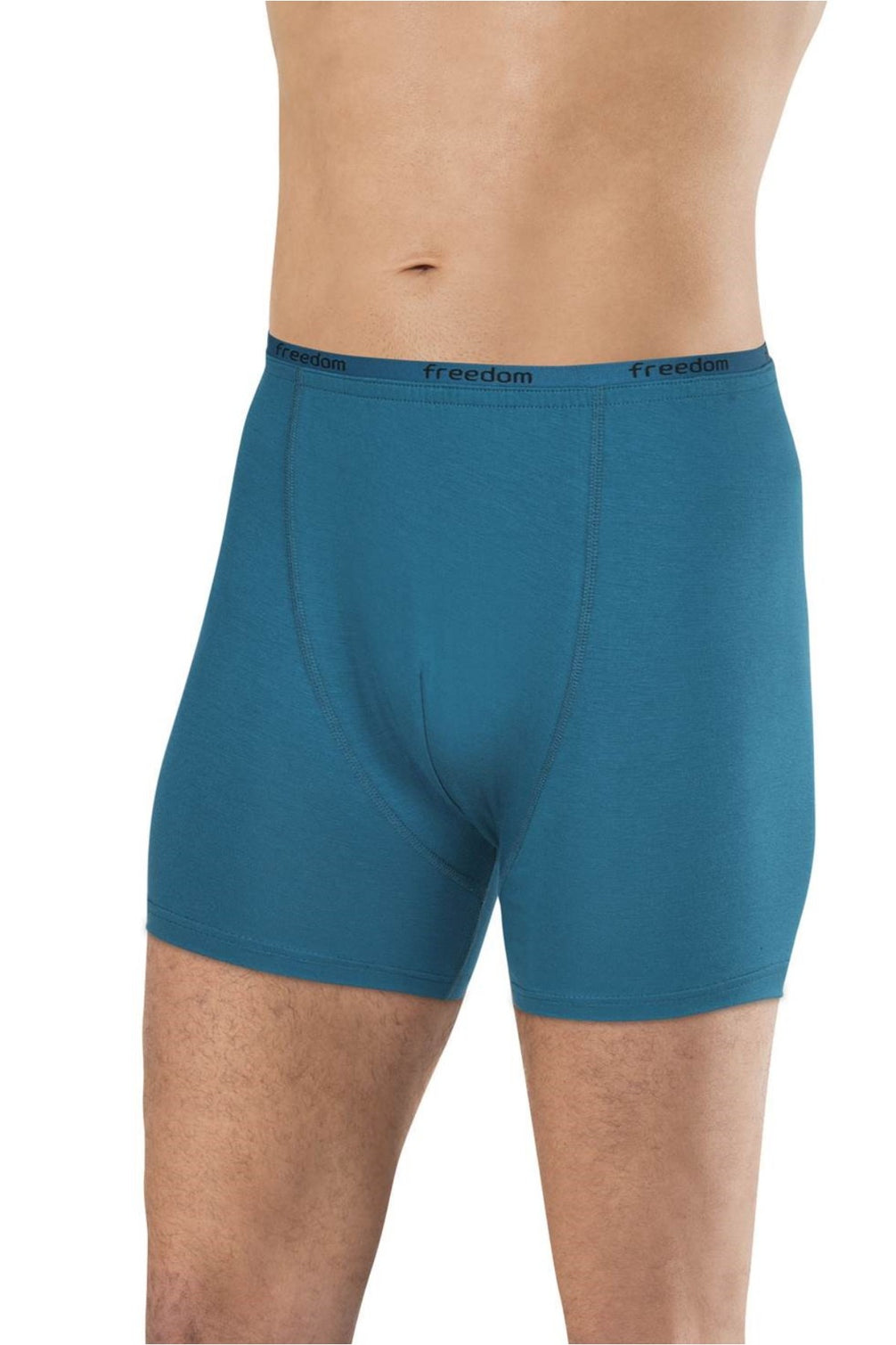Anıt Erkek Bambu Boxer Freedom Yazılı Lastikli