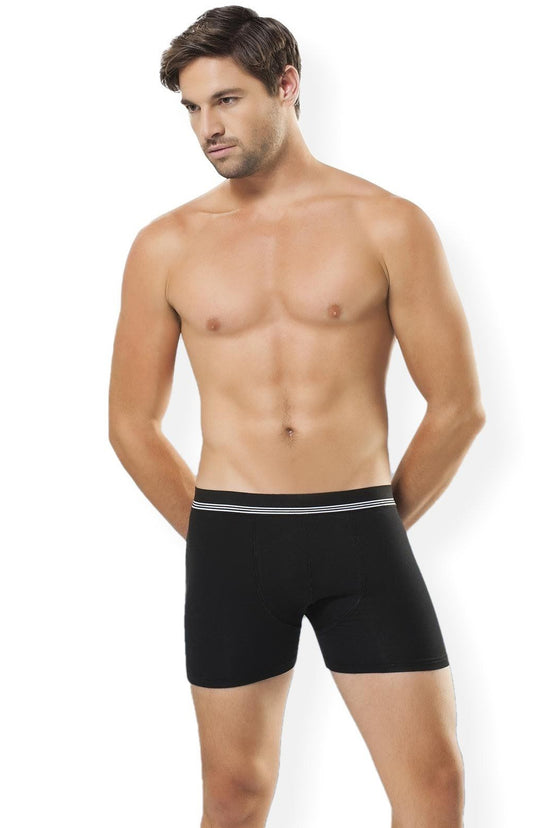 Anıt Erkek Boxer Çizgili Likralı
