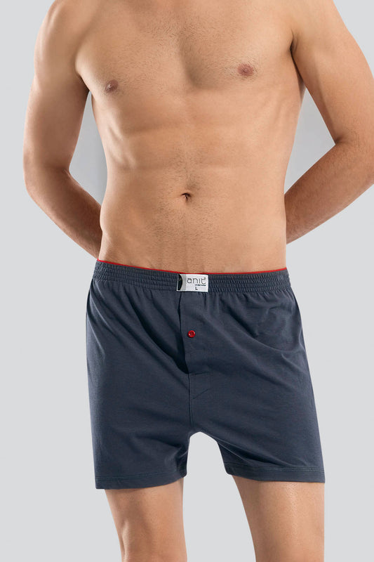 Anıt Erkek Boxer Düğmeli Penye
