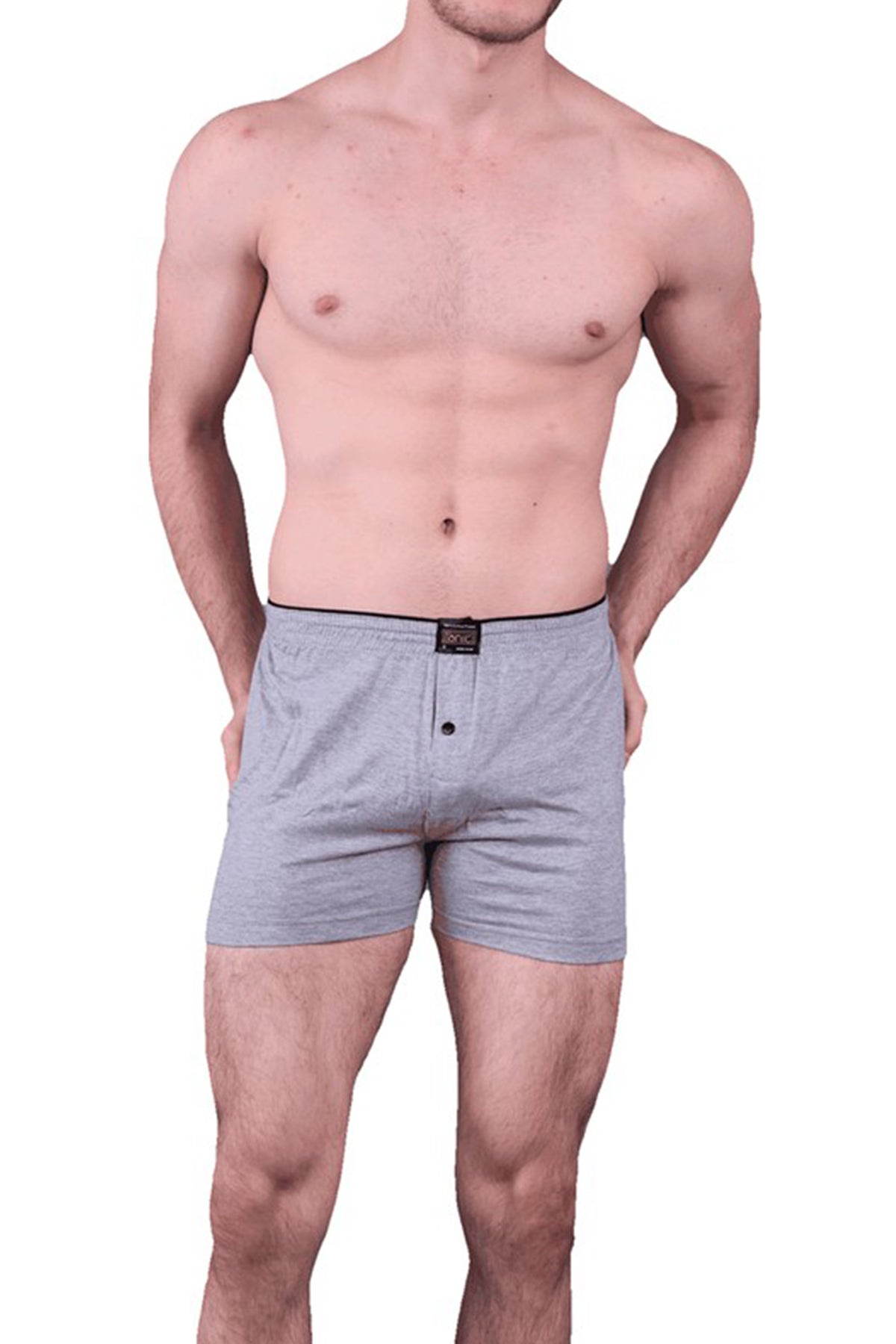 Anıt Erkek Boxer Düğmeli Penye