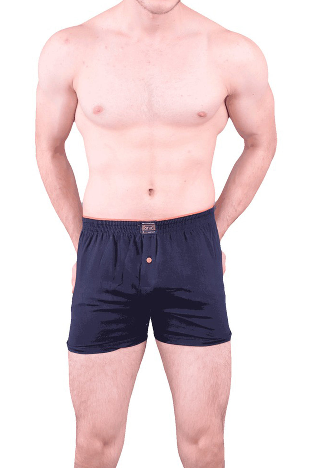 Anıt Erkek Boxer Düğmeli Penye