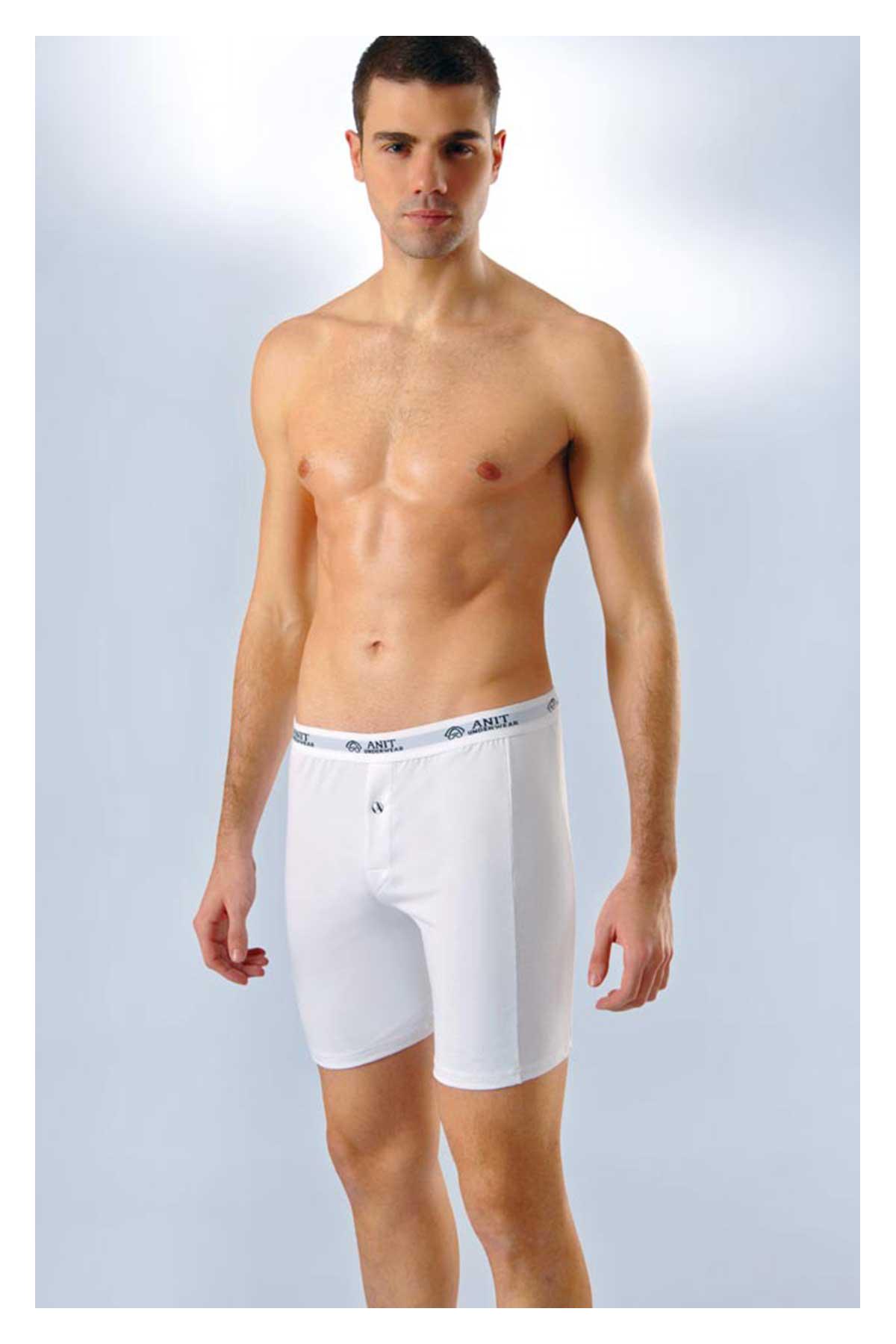 Anıt Erkek Boxer Likralı Uzun Paça