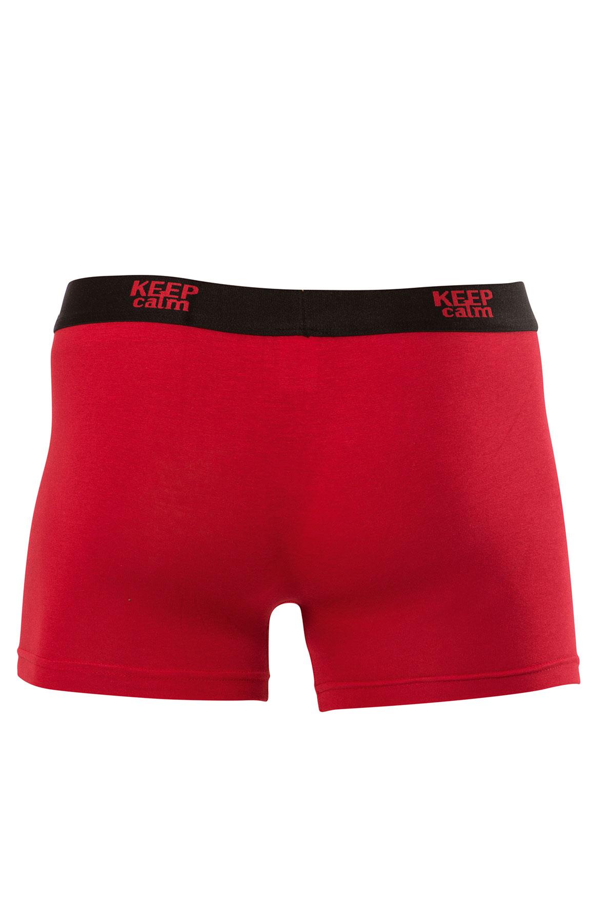Anıt Erkek Boxer Modal Keep Calm Yazılı