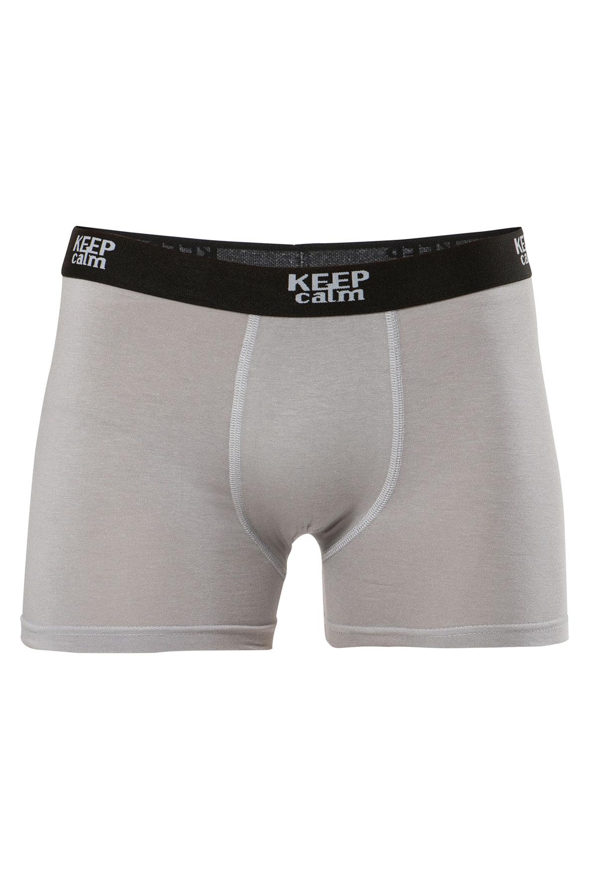 Anıt Erkek Boxer Modal Keep Calm Yazılı