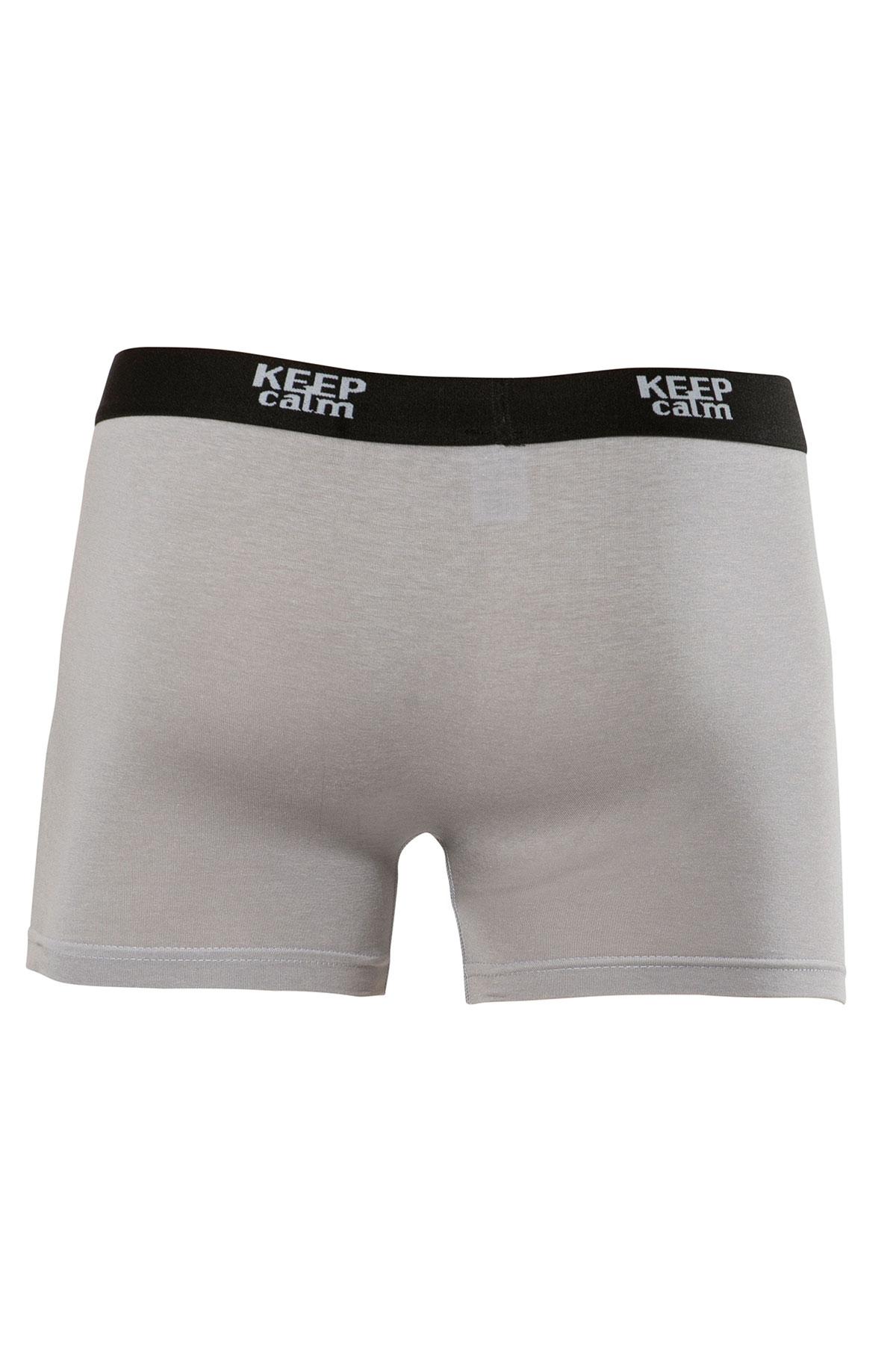 Anıt Erkek Boxer Modal Keep Calm Yazılı