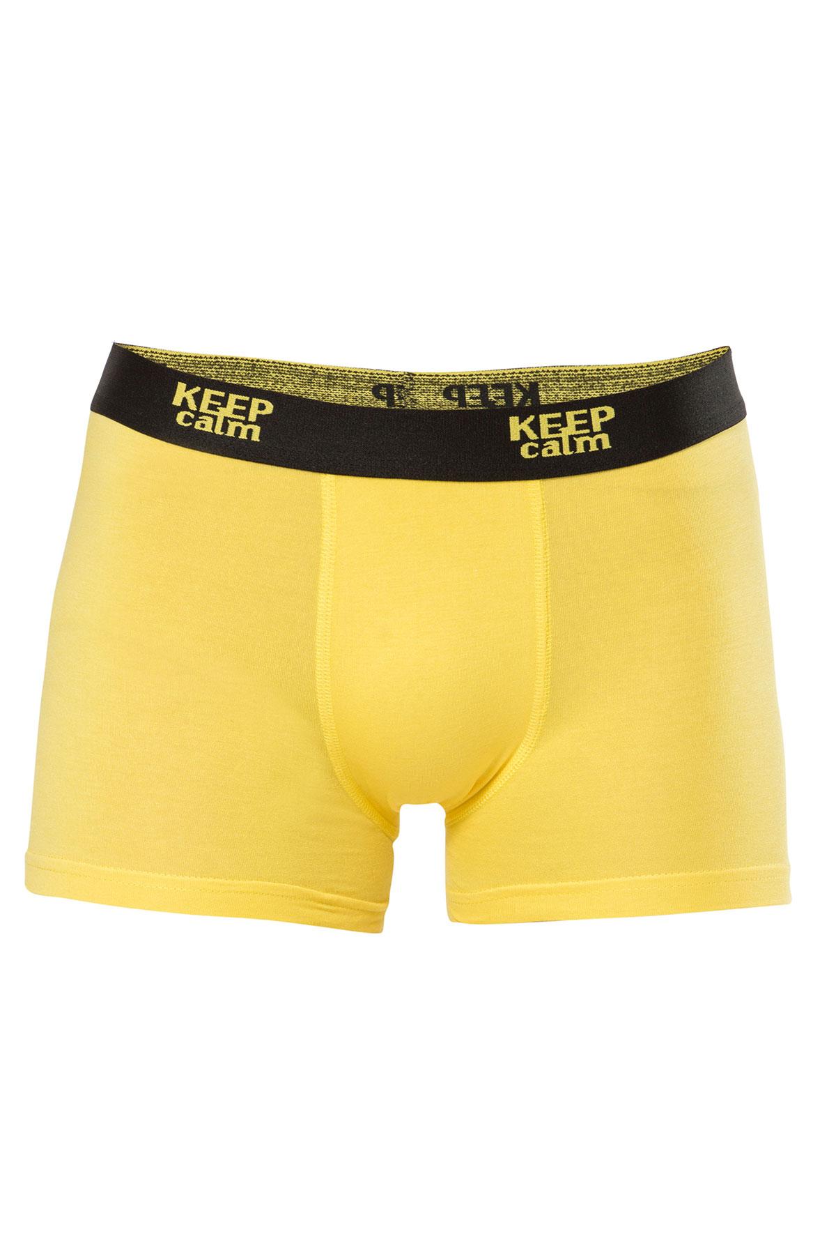 Anıt Erkek Boxer Modal Keep Calm Yazılı