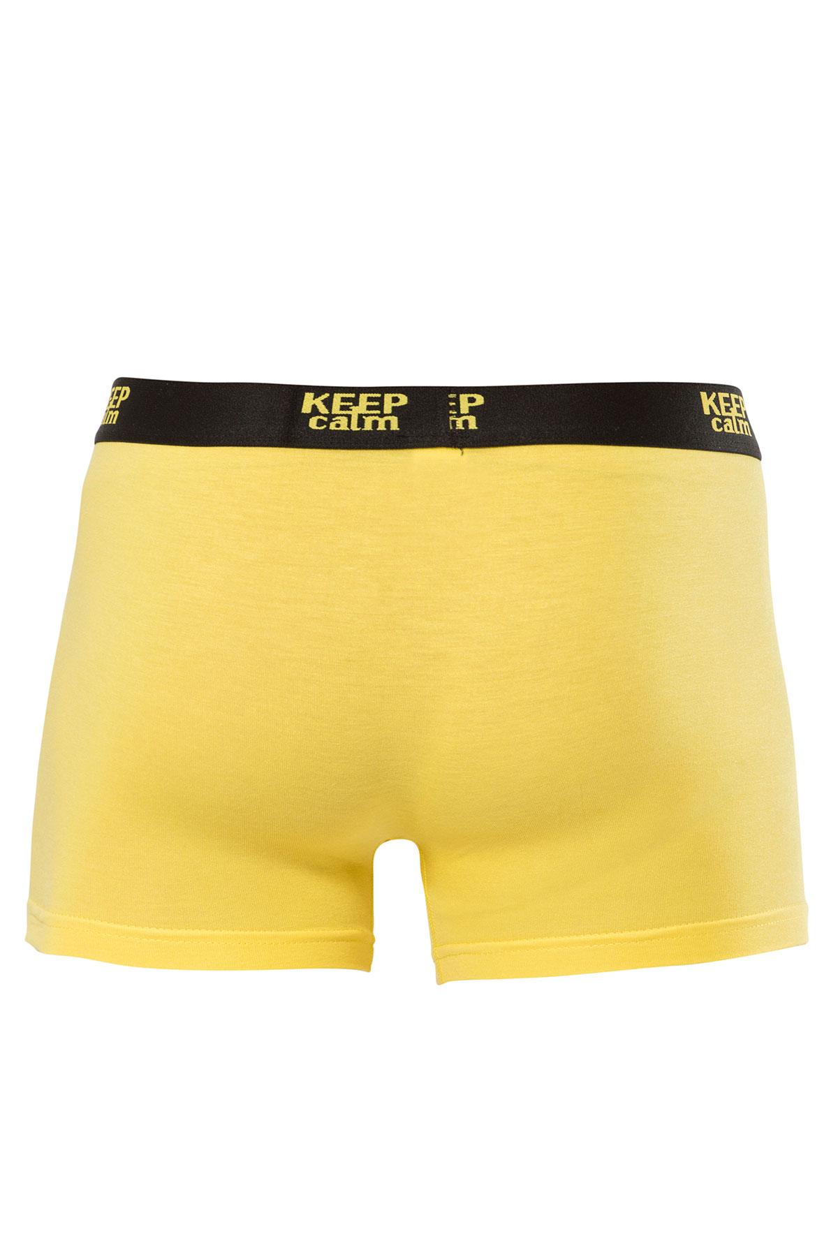 Anıt Erkek Boxer Modal Keep Calm Yazılı