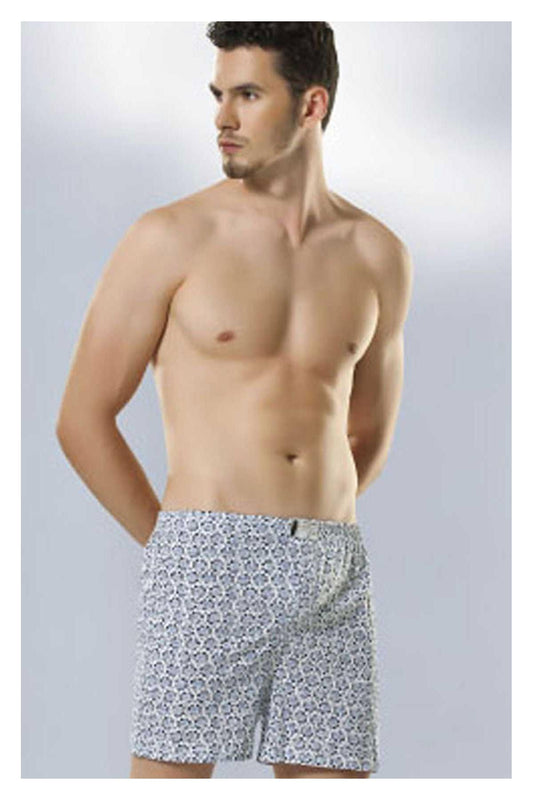 Anıt Erkek Boxer Penye Kumaş Desenli