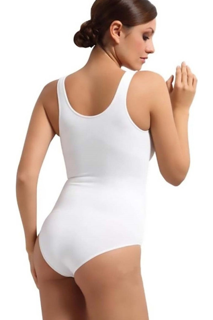 Anıt Kadın Çıtçıtlı Body Geniş Askılı