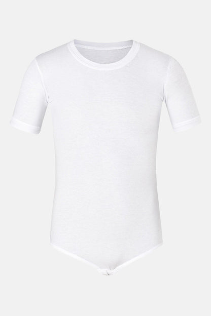Anıt Kız Çocuk Çıtçıtlı Body Yarım Kol
