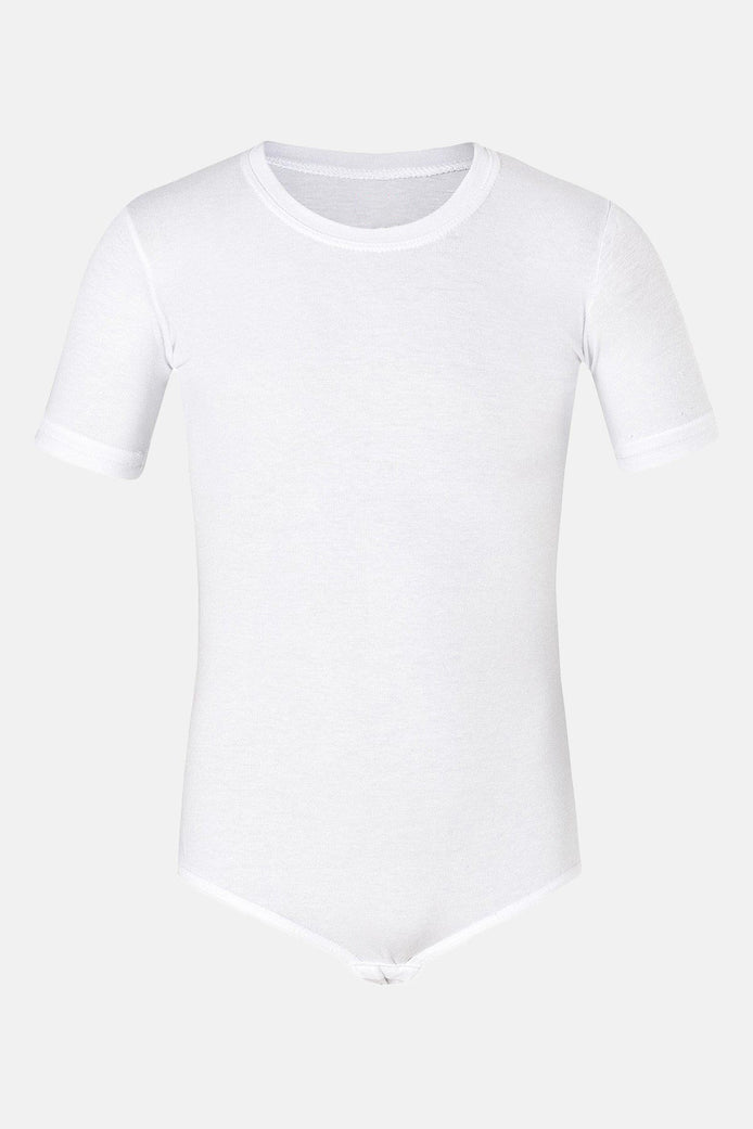 Anıt Kız Çocuk Çıtçıtlı Body Yarım Kol