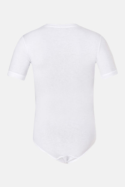 Anıt Kız Çocuk Çıtçıtlı Body Yarım Kol
