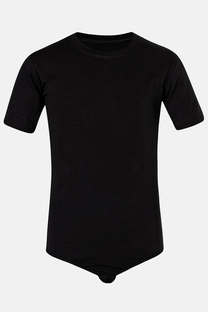 Anıt Kız Çocuk Çıtçıtlı Body Yarım Kol