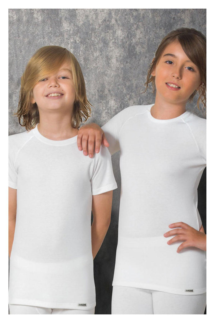 Anıt Unisex Çocuk Yarım Kol Atlet Termal Üst