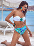 Argento Kadın Bikini Takımı Double Push Up Çiçekli