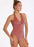 Argento Kadın Mayo Halka Detaylı Simli