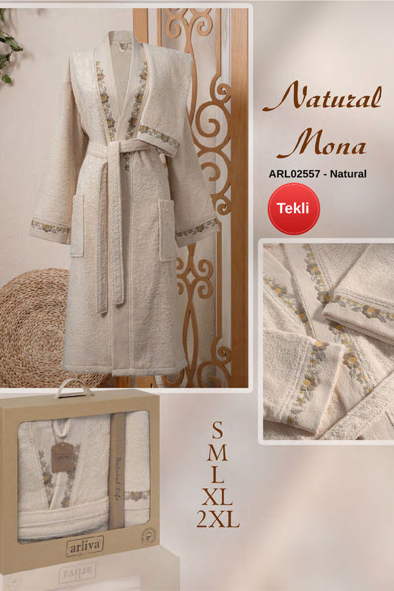 Arliva Bornoz Set Kimono Mona