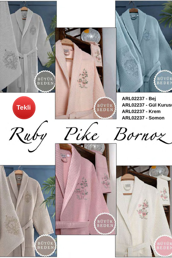 Arliva Bornoz Set Pike Ruby