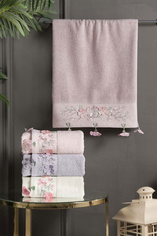 Arliva Funda Bukle Nakışlı Mutfak Havlusu 30x50