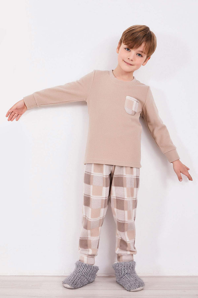 Arnetta Erkek Çocuk Uzun Kollu Pijama Takımı