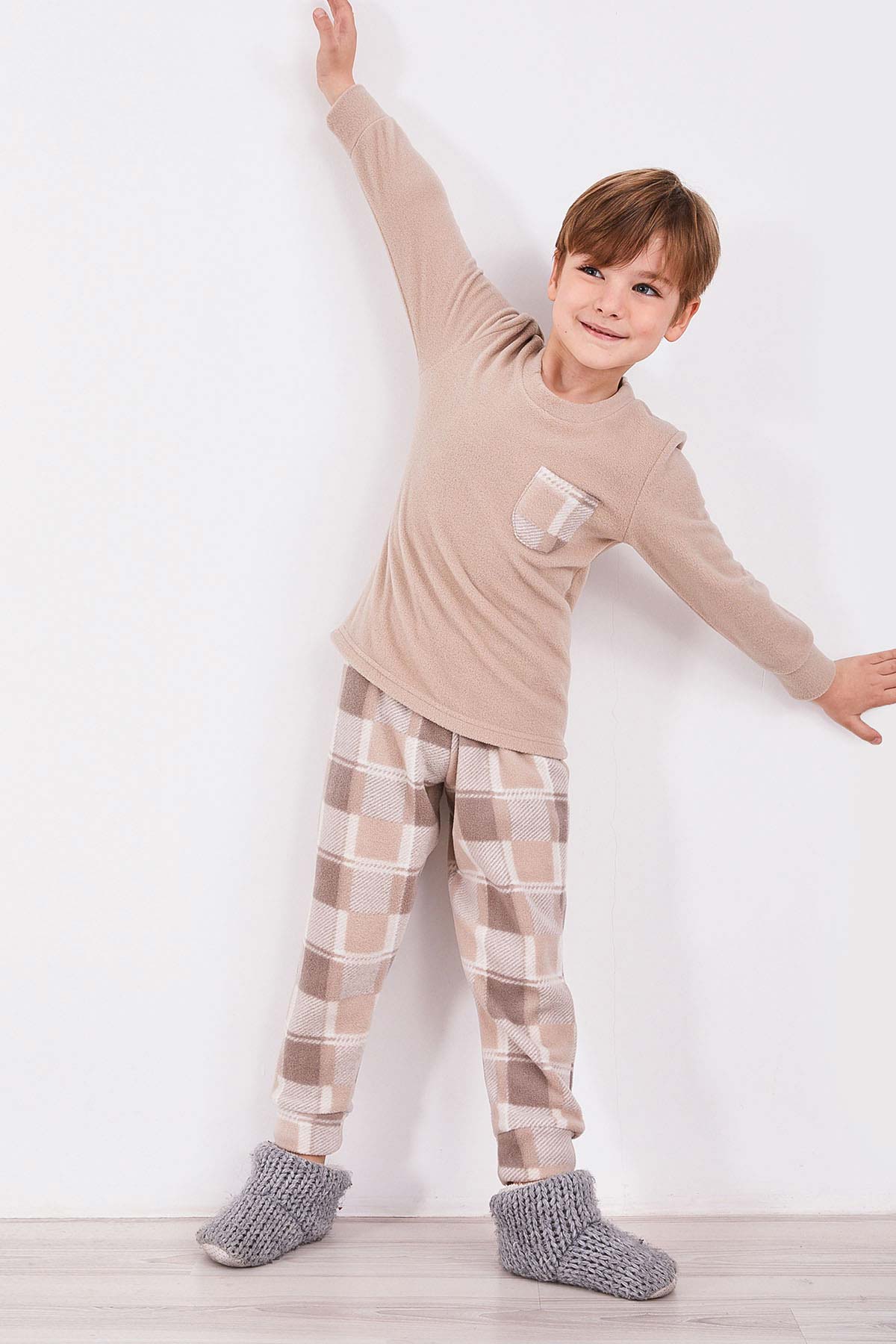 Arnetta Erkek Çocuk Uzun Kollu Pijama Takımı