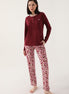 Arnetta Kadın Uzun Kollu Pijama Takımı Süprem