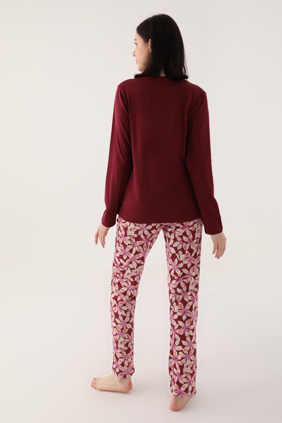 Arnetta Kadın Uzun Kollu Pijama Takımı Süprem