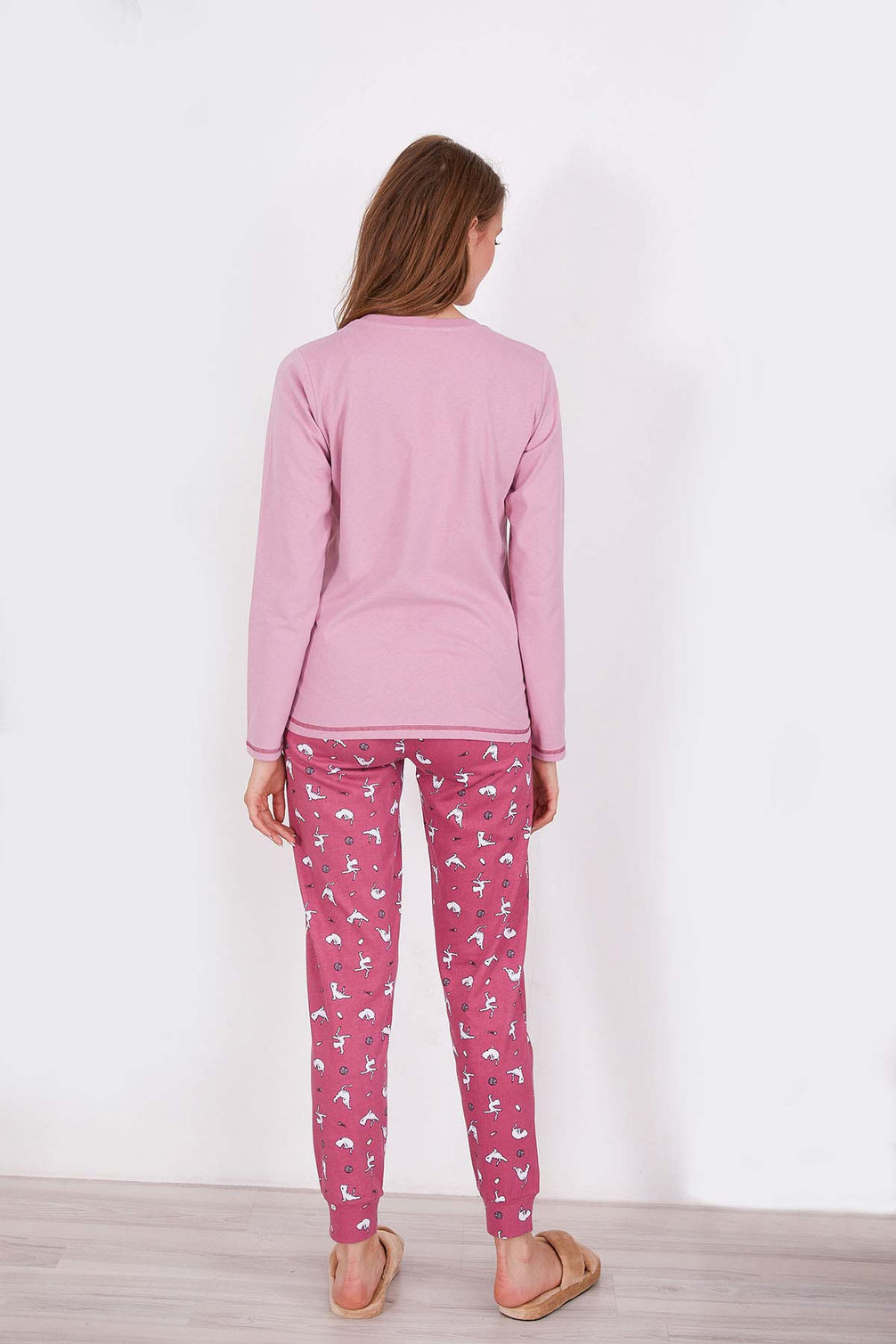 Arnetta Kadın Uzun Kollu Süprem Pijama Takımı