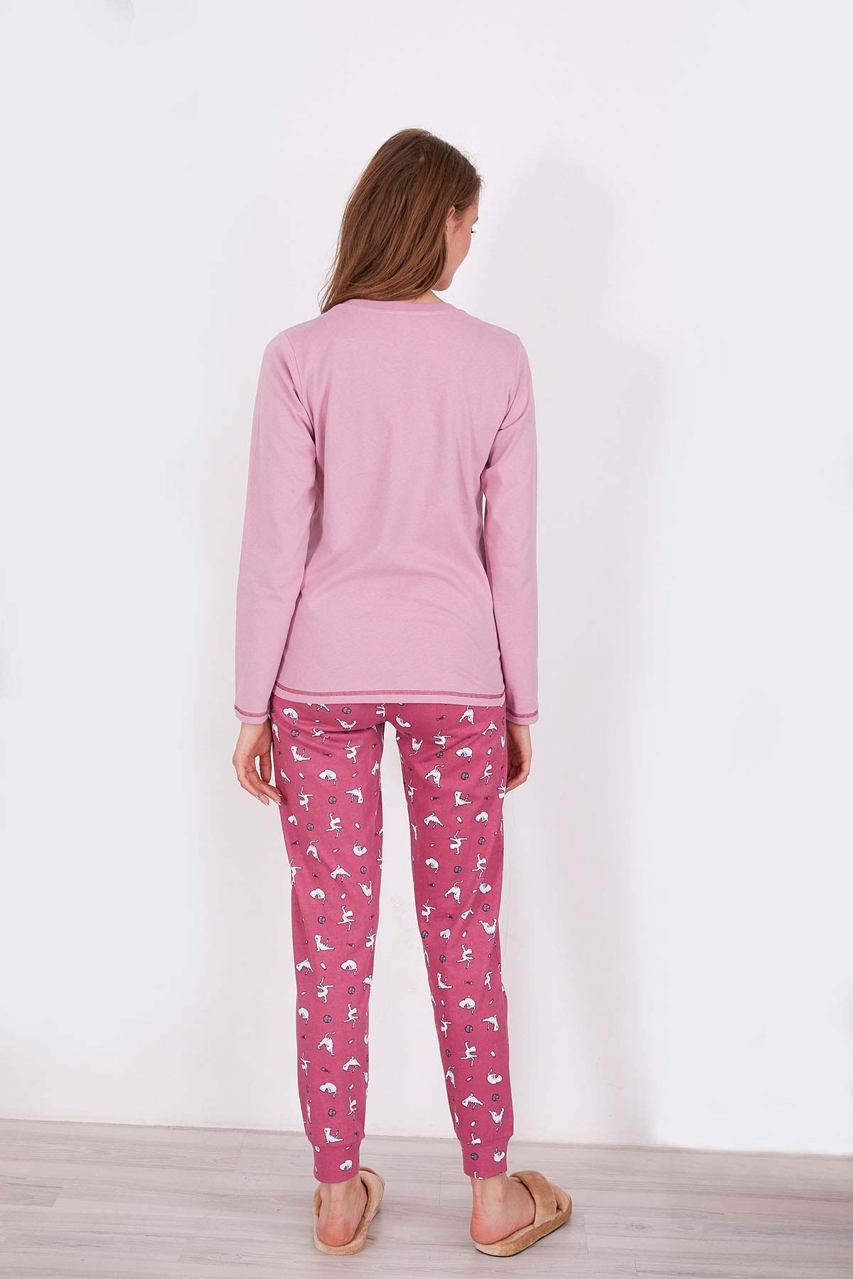 Arnetta Kadın Uzun Kollu Süprem Pijama Takımı