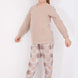 Arnetta Kız Çocuk Uzun Kollu Bisiklet Yaka Polar Pijama Takımı