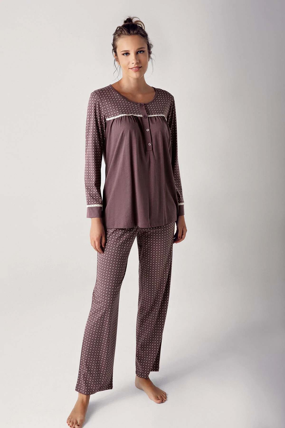 Artıi Kadın Modal Puantiyeli Pijama Takımı