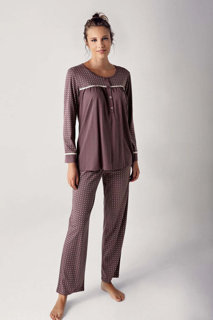 Artıi Kadın Modal Puantiyeli Pijama Takımı