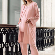 Artış Kadın 3'lü Lohusa Sabahlık Pijama Takımı