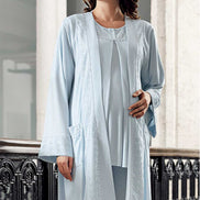 Artış Kadın 3'lü Lohusa Sabahlık Pijama Takımı