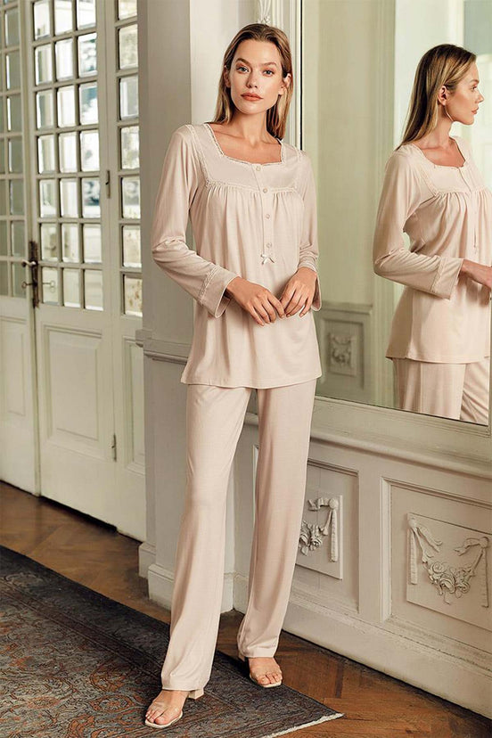 Artış Kadın Büyük Beden Pijama Takımı