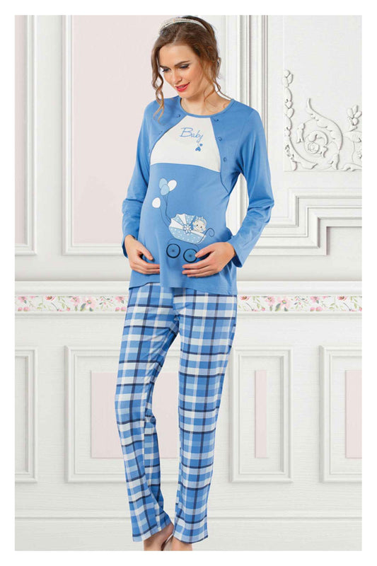 Aydoğan Kadın Lohusa 2'li Pijama Takımı