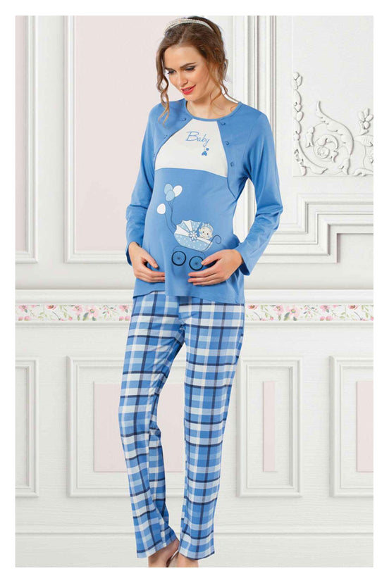 Aydoğan Kadın Lohusa 2'li Pijama Takımı