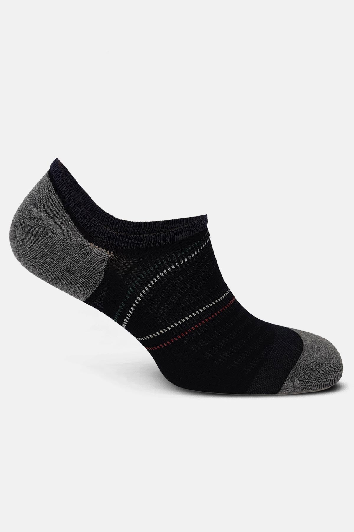Aytuğ Erkek Renkli Desenli Sneaker Çorap Modal Tencel