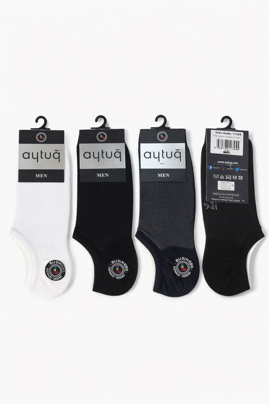 Aytuğ Erkek Sneaker Çorap Pamuklu Desen 5