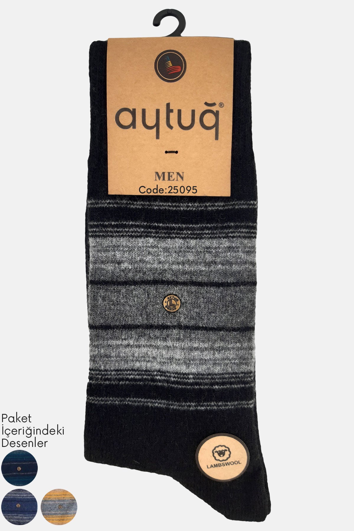 Aytuğ Erkek Soket Çorap Lambswool
