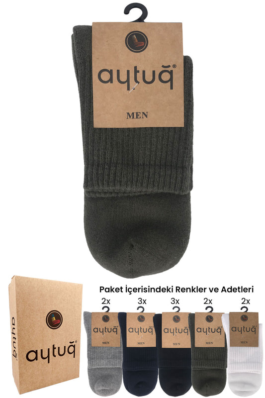 Aytuğ Erkek Yarım Konç Çorap Havlu