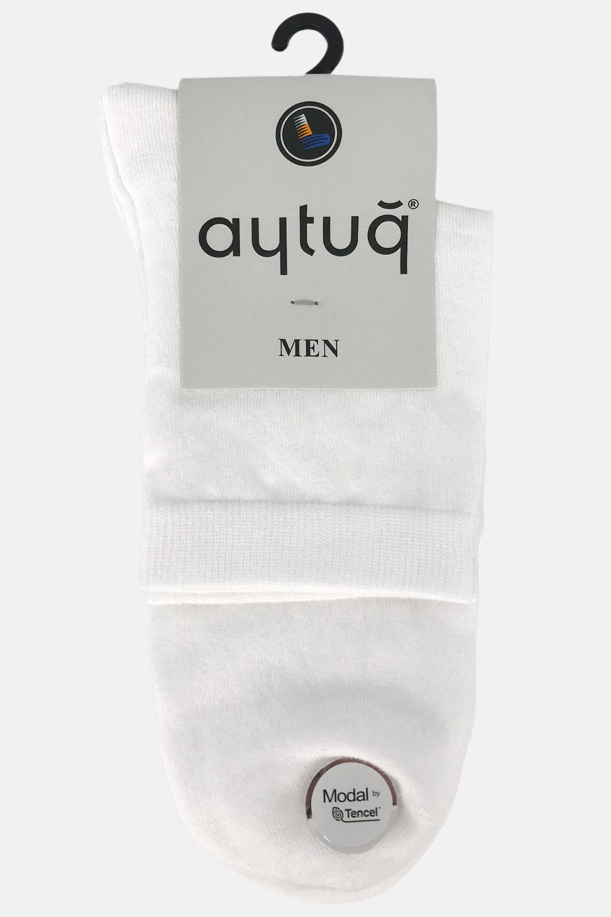 Aytuğ Erkek Yarım Konç Çorap Modal Tencel Düz