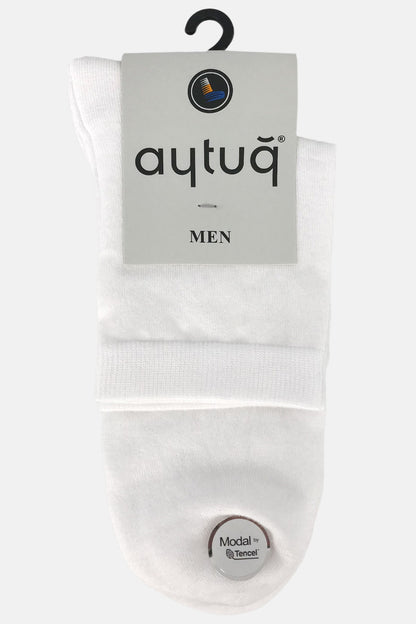 Aytuğ Erkek Yarım Konç Çorap Modal Tencel Düz