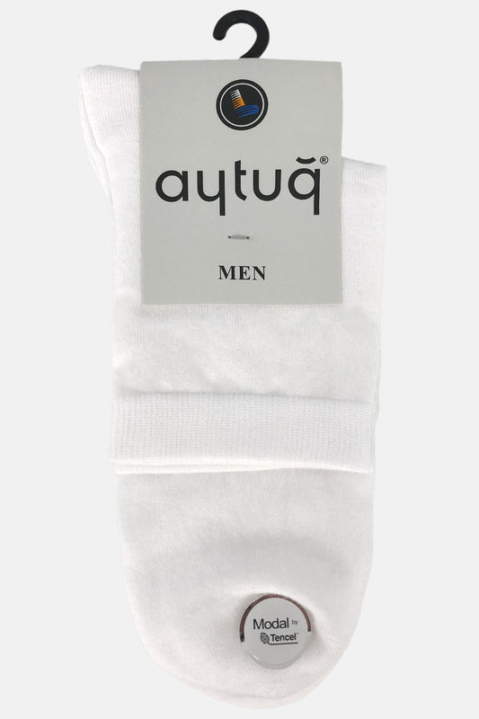 Aytuğ Erkek Yarım Konç Çorap Modal Tencel Düz