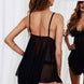 Beleng Kadın Fantezi Babydoll Yaprak Detaylı
