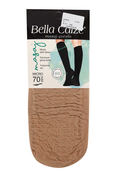 Bella Calze Kadın İnce Dizaltı Çorap Masaj