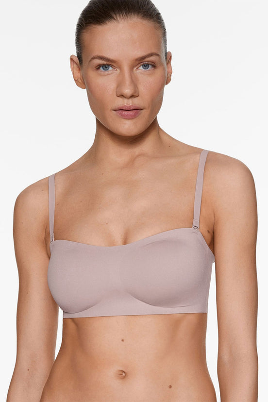 Belvü Kadın Lazer Kesim Sütyen Straplez Çıkabilen Pedli Görünmez Agraflı