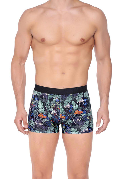 Berrak Erkek Boxer Pamuklu Desenli